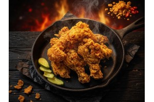 Курица хрустящая
